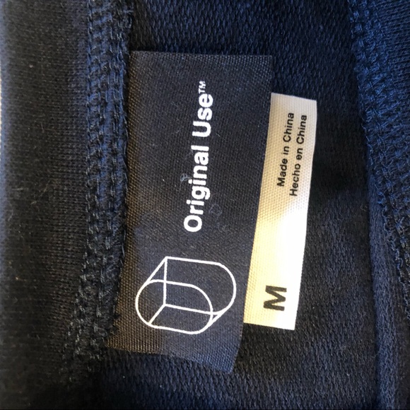 NWOT ORIGINAL USE Black White Layered Short + Long Sleeve Thermal Tee Shirt - M - Picture 13 of 16